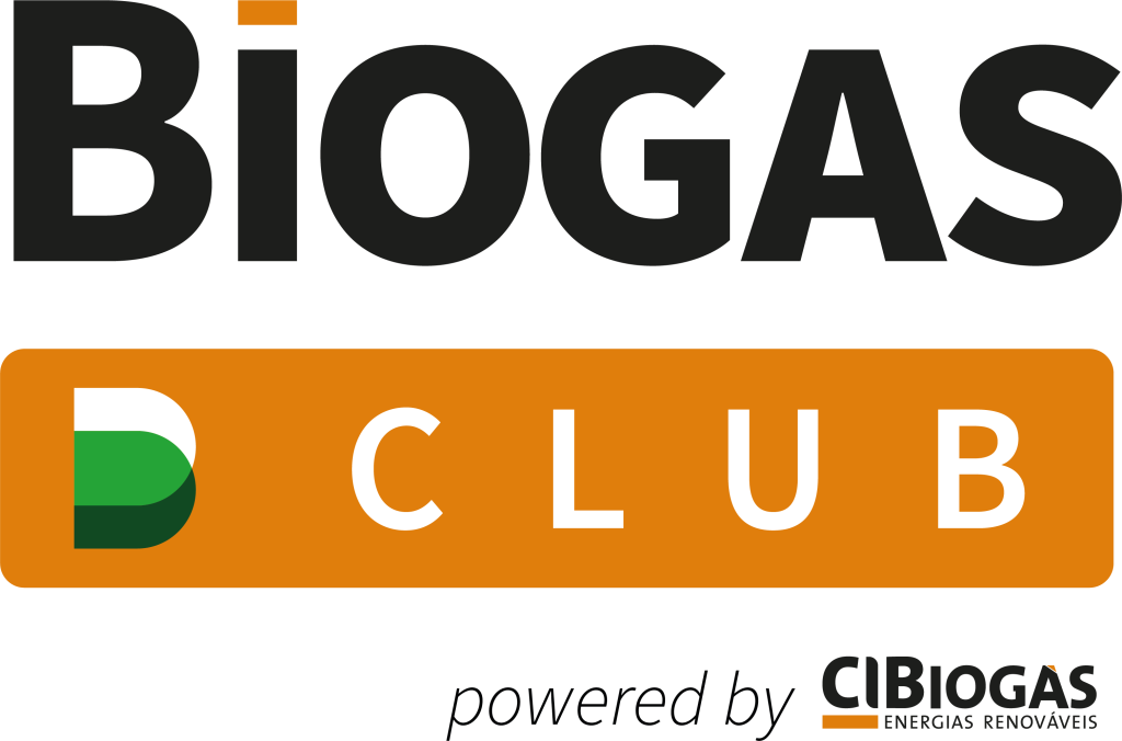 Logo do Biogas Club, uma iniciativa voltada para a promoção do uso de biocombustíveis e energias renováveis, destacando a sustentabilidade. Ideal para quem busca informações sobre biogás.